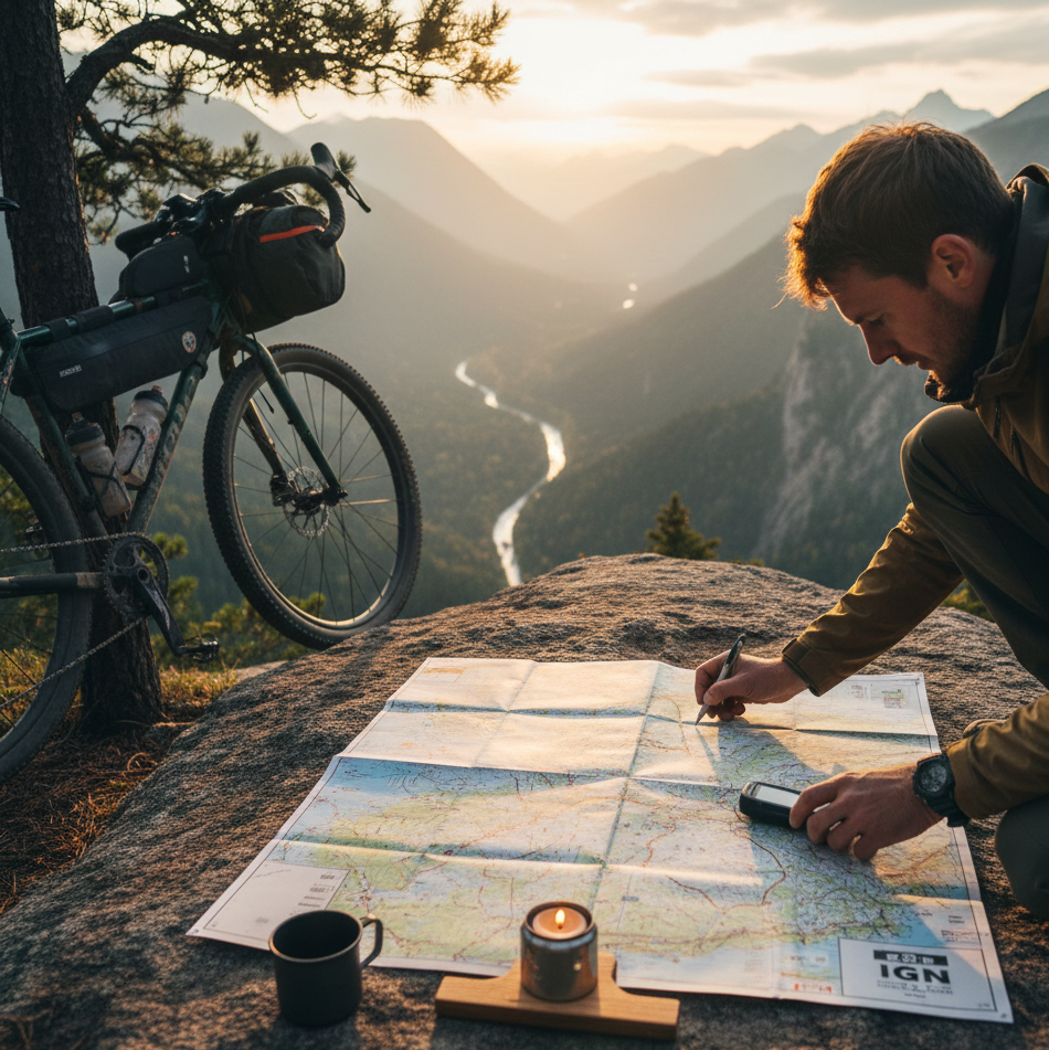 Itinéraire bikepacking